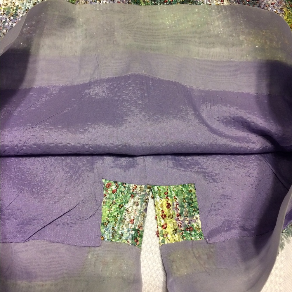 THEIA knee length Cocktail dress.  size - 2 - Picture 6 of 8